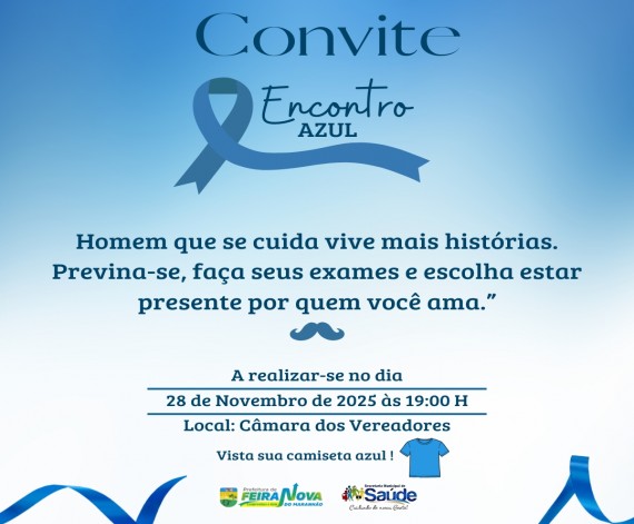 CAMPANHA NOVEMBRO AZUL!!!